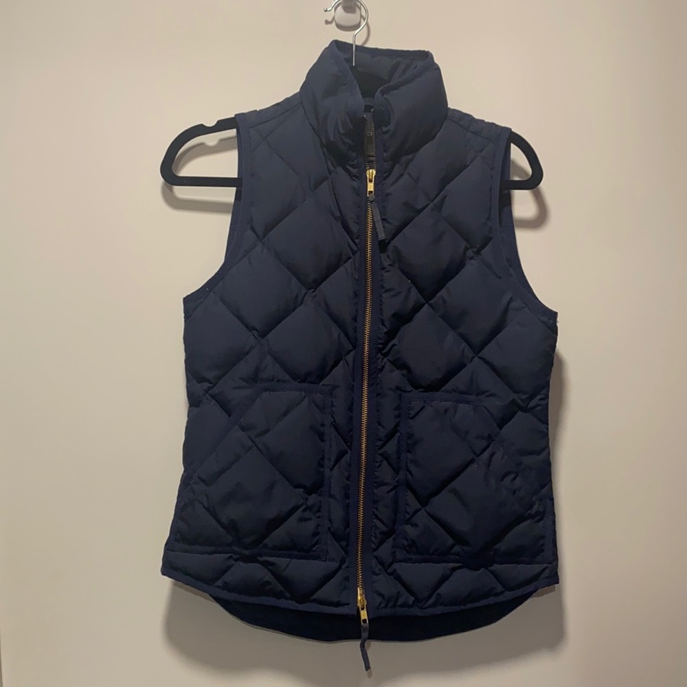 J. Crew Navy Blue Vest